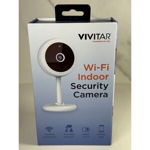 Vivitar Wi-Fi Indoor Security Camera with Two Way Intercom and Night Vision